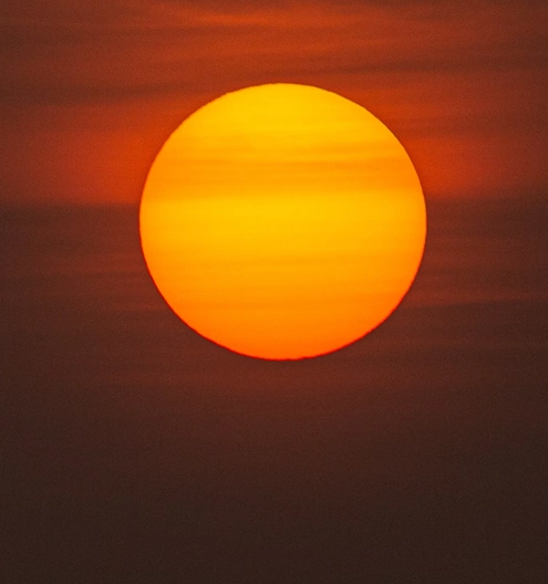 Observación del sol y los planetas